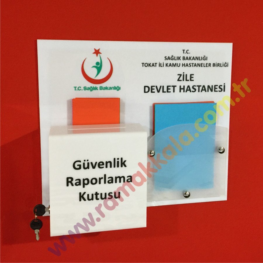 Tokat Zile Devlet Hastanesi İSG Kutusu